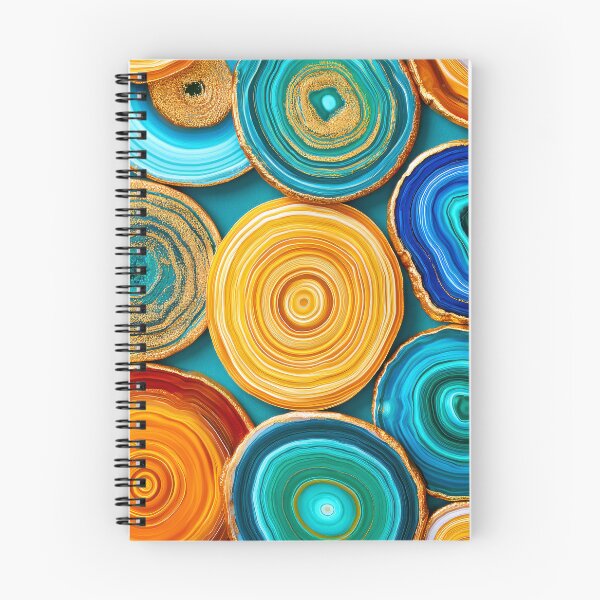 Item preview, Fantasy Geode-Style Vibrantly Colorful Abstract Designs Pattern designed and sold by DEC02.
