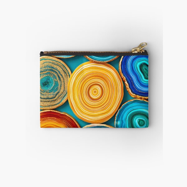 Item preview, Fantasy Geode-Style Vibrantly Colorful Abstract Designs Pattern designed and sold by DEC02.