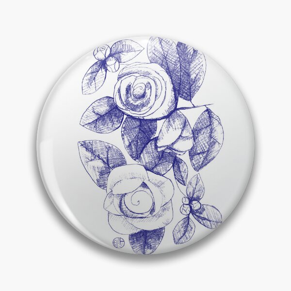 Item preview, Camellias designed and sold by Celia Estampas.