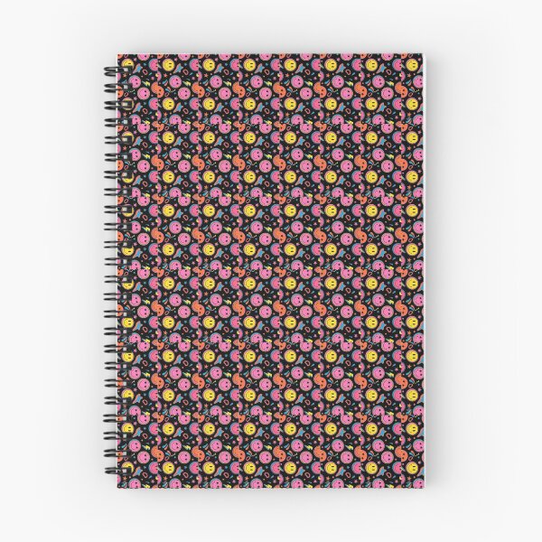 Item preview, Retro Pattern Smiley Faces Neon Groovy designed and sold by iarysdesing.