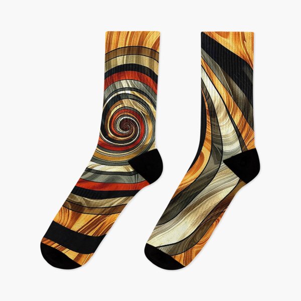 Item preview, Boho Caramel and Earth Tones Hues Swirling Abstract  designed and sold by DEC02.