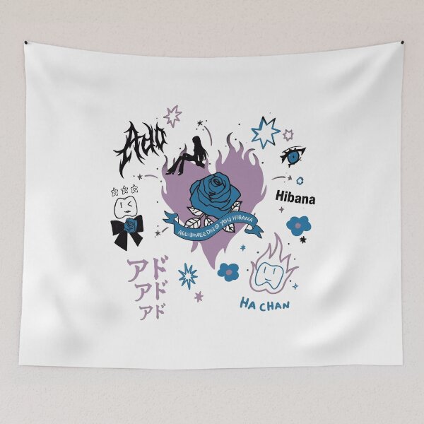 Item preview, Anime Inspired Blue Rose Graphic  designed and sold by MessiasTruax.