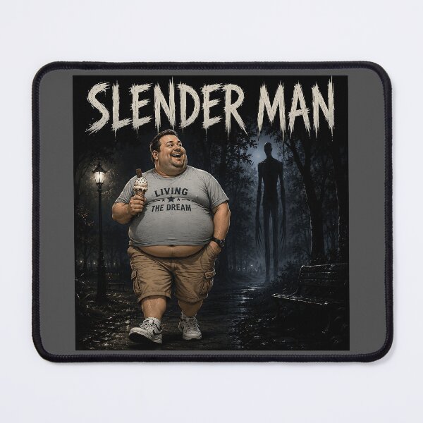 Item preview, Not So Slender Man Funny Horror Halloween Joke designed and sold by Hornace88studio.