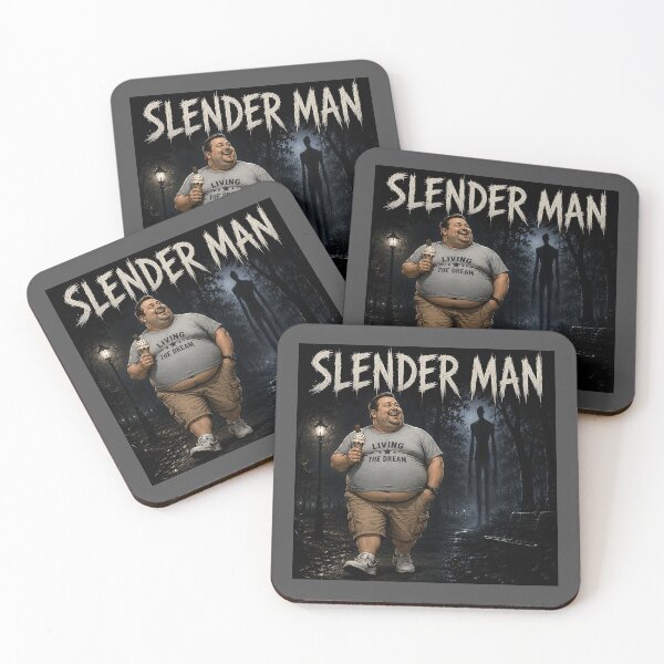 Item preview, Not So Slender Man Funny Horror Halloween Joke designed and sold by Hornace88studio.
