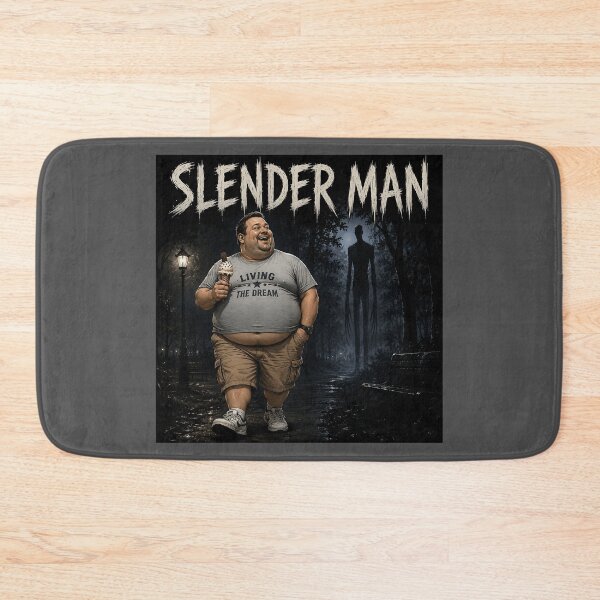 Item preview, Not So Slender Man Funny Horror Halloween Joke designed and sold by Hornace88studio.