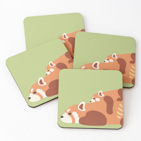 Item preview, Sleepy Red Pandas designed and sold by JellyBeeJ.