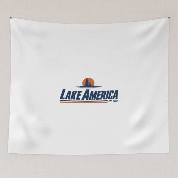 Item preview, Lake America Est 2026 Retro Vintage Patriotic USA designed and sold by haloochichi.