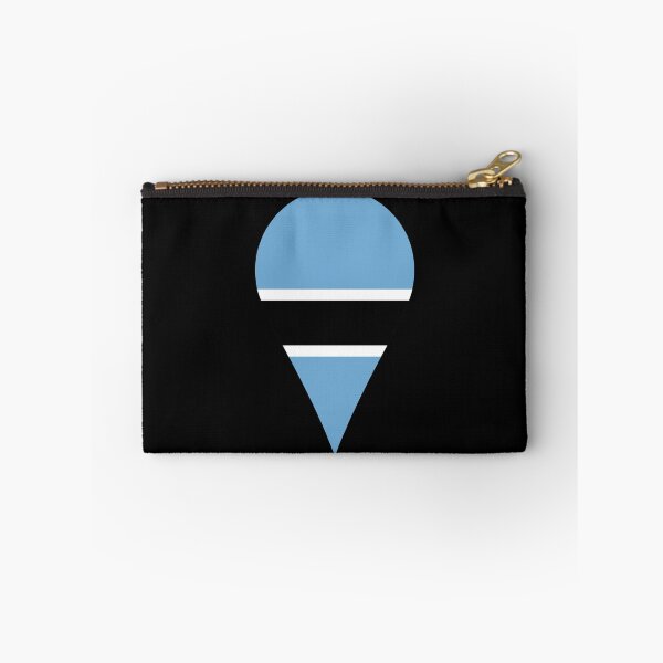 Item preview, Botswana Flag Location Pin Map Marker | Batswana Destination GPS Icon designed and sold by NTGUILTY.
