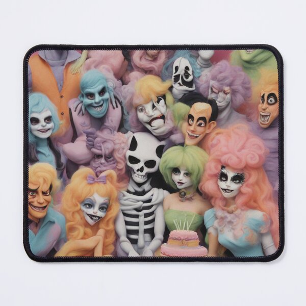 Item preview, Wild Party some Monsters with a birthday cake designed and sold by willie50.