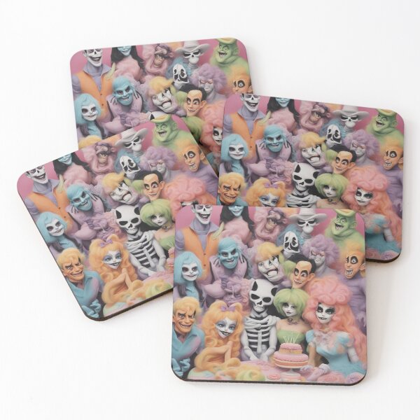 Item preview, Wild Party some Monsters with a birthday cake designed and sold by willie50.