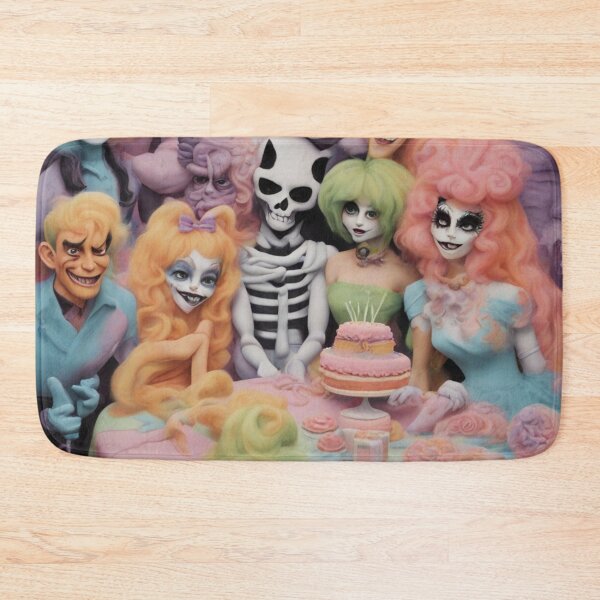 Item preview, Wild Party some Monsters with a birthday cake designed and sold by willie50.