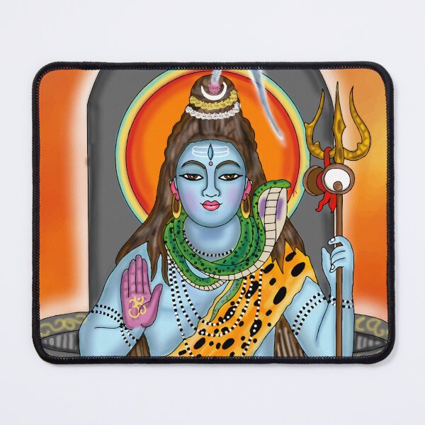 Item preview, Lord Shiva Digital Drawing | Hindu God Spiritual Artwork designed and sold by Harshit_Digital_Arts.