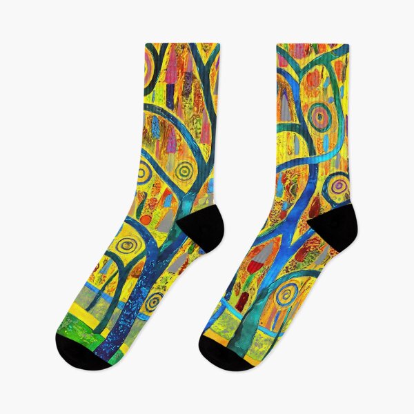 Item preview, Funky Fantasy Forest Colorful Abstract Trees Digital Art designed and sold by DEC02.
