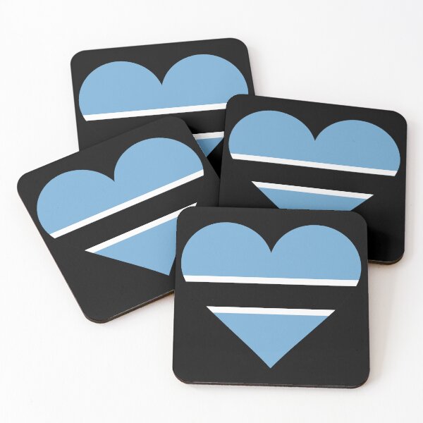Item preview, Botswana Heart Flag Graphic | I Love Botswana Patriotic Symbol designed and sold by NTGUILTY.