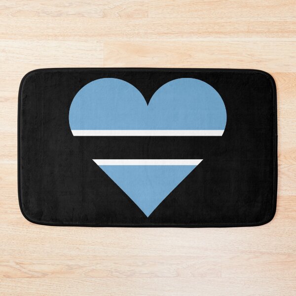 Item preview, Botswana Heart Flag Graphic | I Love Botswana Patriotic Symbol designed and sold by NTGUILTY.