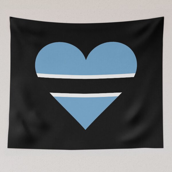 Item preview, Botswana Heart Flag Graphic | I Love Botswana Patriotic Symbol designed and sold by NTGUILTY.