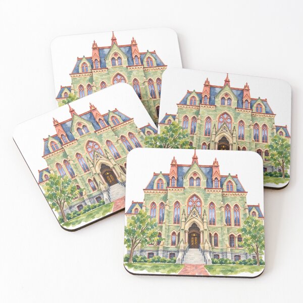 Item preview, University of Pennsylvania College Hall designed and sold by saltyhydrangea.