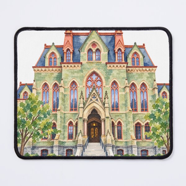 Item preview, University of Pennsylvania College Hall designed and sold by saltyhydrangea.
