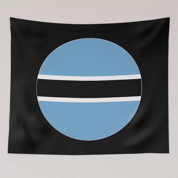 Item preview, Round Botswana Flag Icon | Circular Batswana Flag Button Element designed and sold by NTGUILTY.