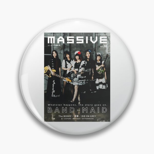 Item preview, BAND-MAID Japanese Hard Rock Maid Costume Band designed and sold by ImogenDavisArt.