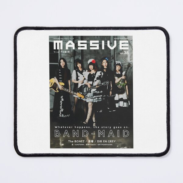 Item preview, BAND-MAID Japanese Hard Rock Maid Costume Band designed and sold by ImogenDavisArt.