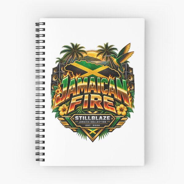Item preview, Jamaican Fire – Jamaica Pride Streetwear by STILLBLAZE designed and sold by BilcoStillbaze.