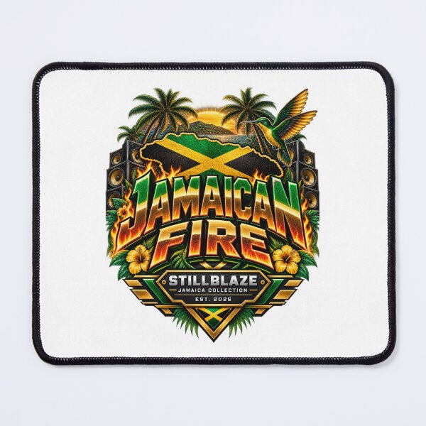 Item preview, Jamaican Fire – Jamaica Pride Streetwear by STILLBLAZE designed and sold by BilcoStillbaze.