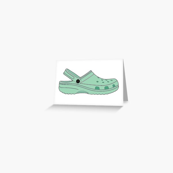 blue light card crocs