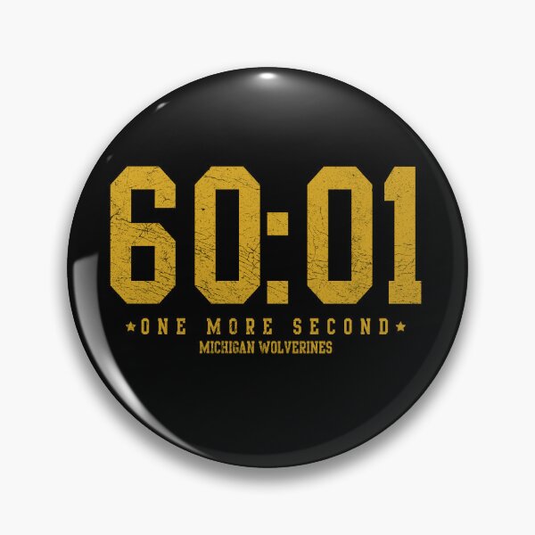 Item preview, Football 60:01 Second Michigan Game Football designed and sold by delllsdesigns.