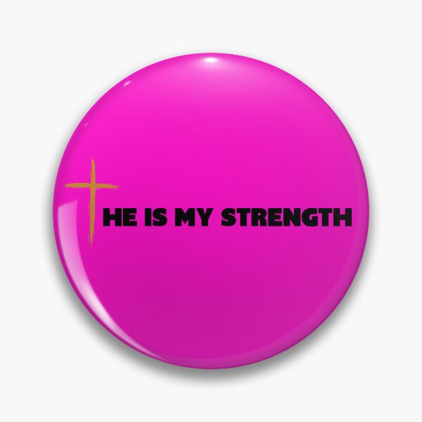 Item preview, HE IS MY STRENGTH CHRISTICAN APPAREL designed and sold by VFamdesigns.