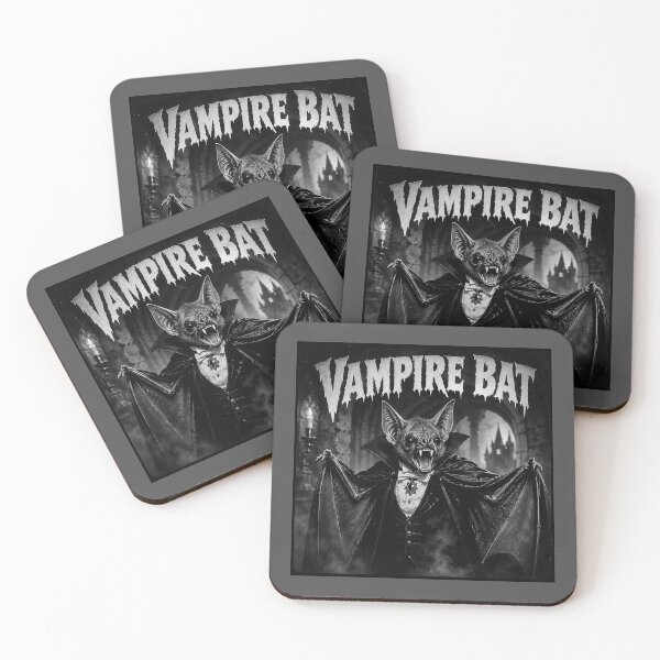 Item preview, Vampire Bat Funny Gothic Halloween Horror Design designed and sold by Hornace88studio.
