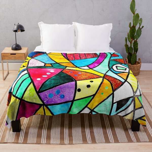 Item preview, Colorful And Vibrant Cubism Abstract Shapes And Designs   designed and sold by DEC02.