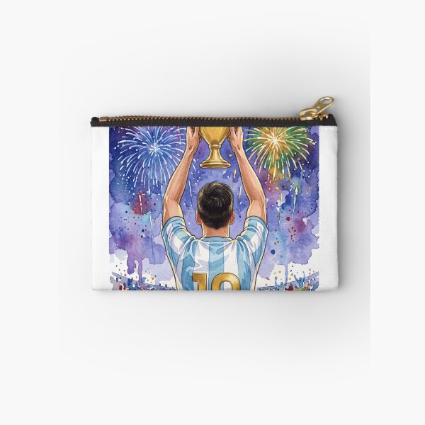 Item preview, Argentina 10 Champion Fireworks Football Poster designed and sold by DofinaSur.
