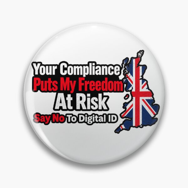 Item preview, no to digital id uk designed and sold by Canadian And Proud.