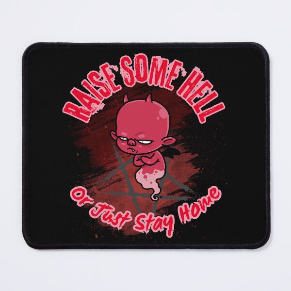 Item preview, Raise Some Hell Stay Home Devil Shirt Funny Introvert Halloween Gift designed and sold by E20STUDIO.