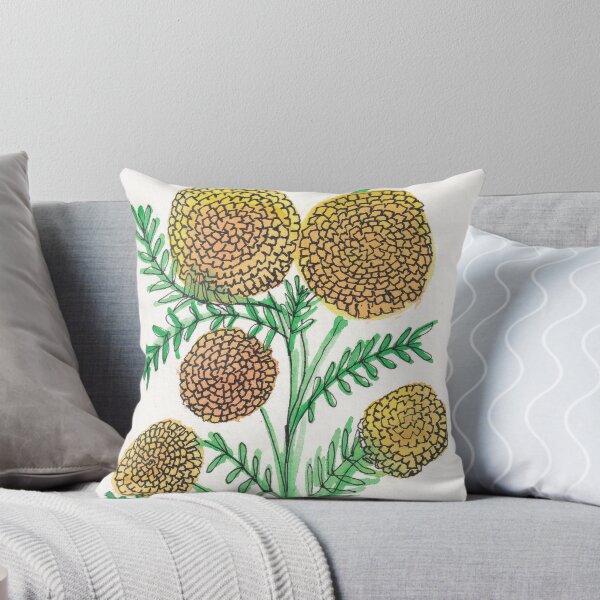 Item preview, Hello! Marigold Flowers - Handmade designed and sold by Anna  Mills.
