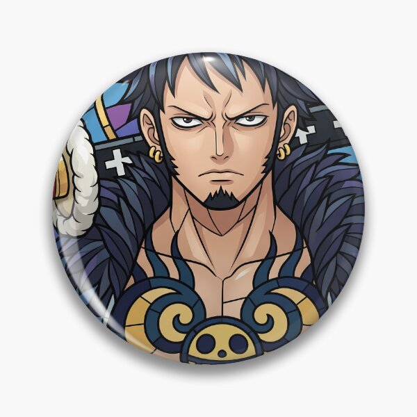 Item preview, Trafalgar Law Royal Blue Stained Glass designed and sold by mildaclairmo.