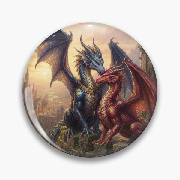 Item preview, Dragon Love – Romantic Fantasy Dragons & Enchanted Kingdom designed and sold by RominaArce.