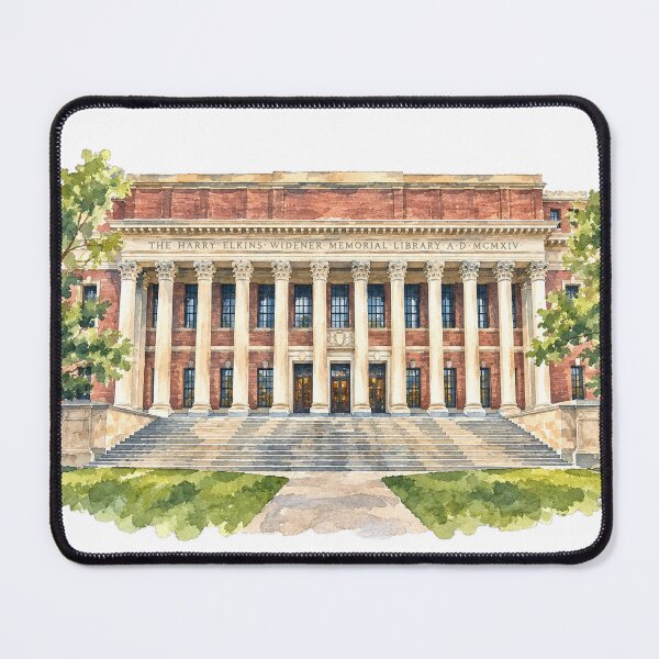Item preview, Harvard University Widener Library designed and sold by saltyhydrangea.