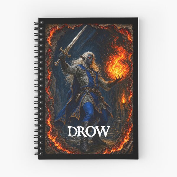 Item preview, Drow Elf Fighter / Magic-User designed and sold by DMcK Designs.