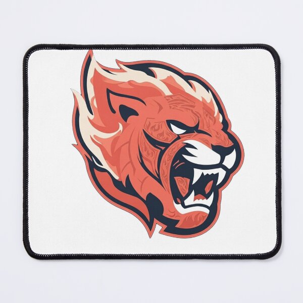 Item preview, Fierce Tribal Flame Lion designed and sold by funspms.