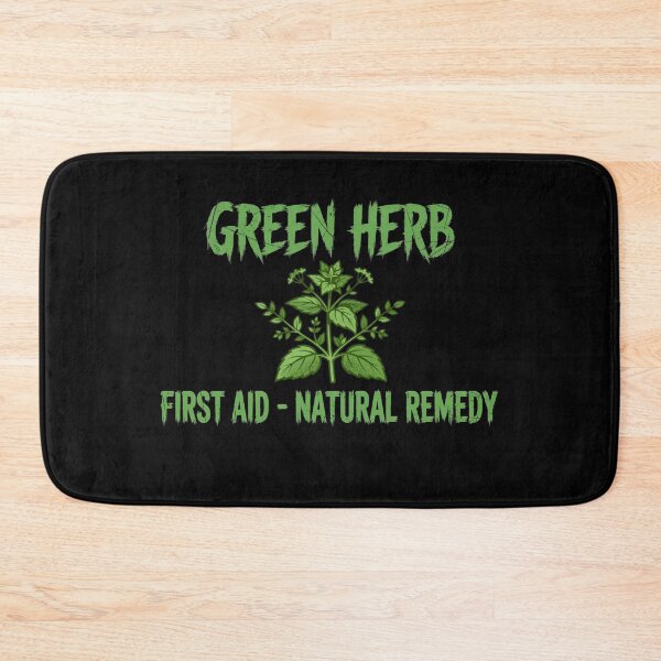 Item preview, Green Herb - Zombie Game designed and sold by GeeklyShirts.