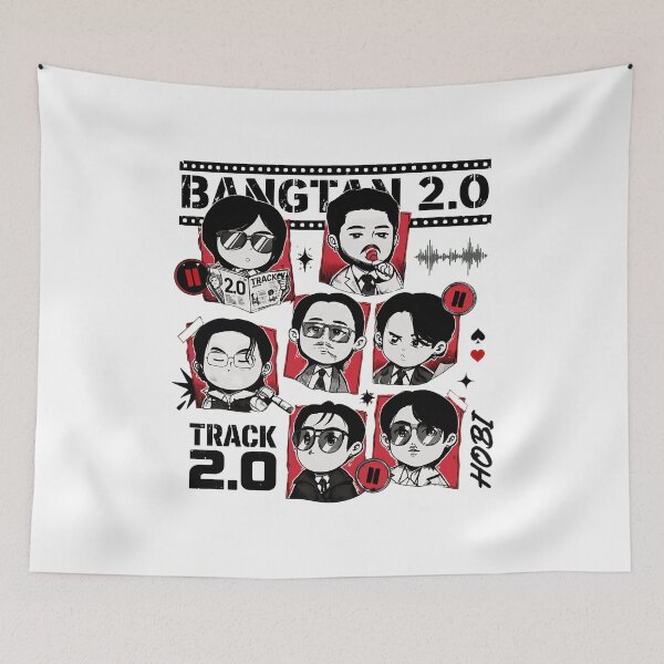 Item preview, K-Pop Idol Grid Portrait Music Fan Tee designed and sold by SaveonOneal.