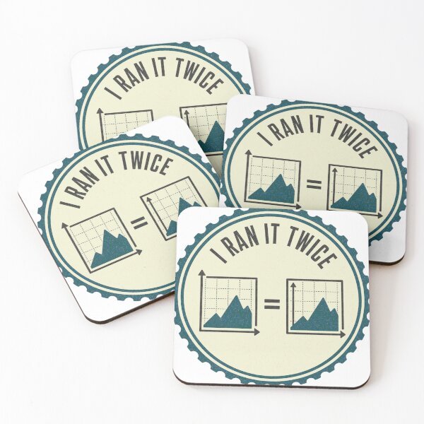 Item preview, I Ran It Twice Labor Seal Quality Control designed and sold by BoosterShop.