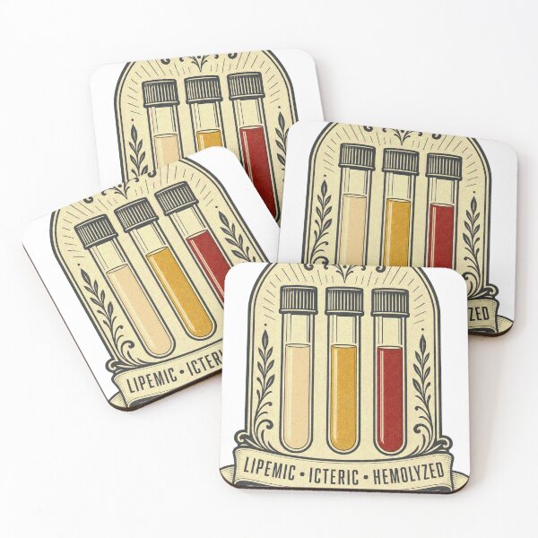 Item preview, Lipemic Icteric Hemolyzed Serum Indices Laboratory Emblem designed and sold by BoosterShop.