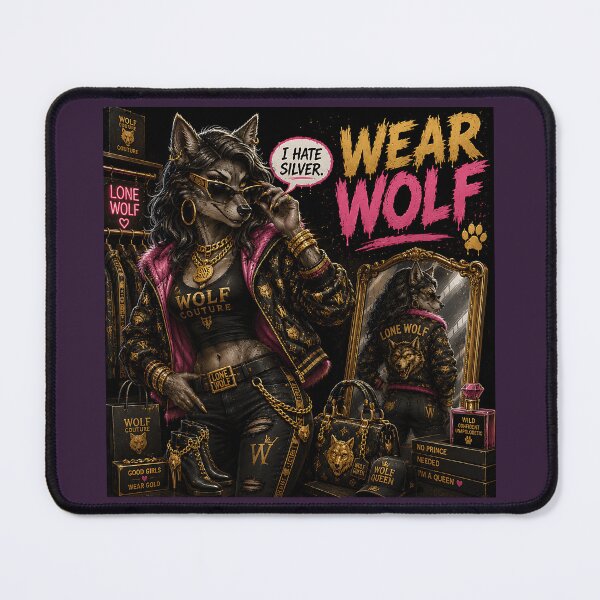 Item preview, Wear Wolf Funny Werewolf Fashion Halloween Pun designed and sold by Hornace88studio.