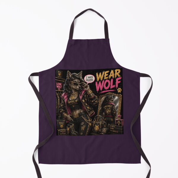 Item preview, Wear Wolf Funny Werewolf Fashion Halloween Pun designed and sold by Hornace88studio.