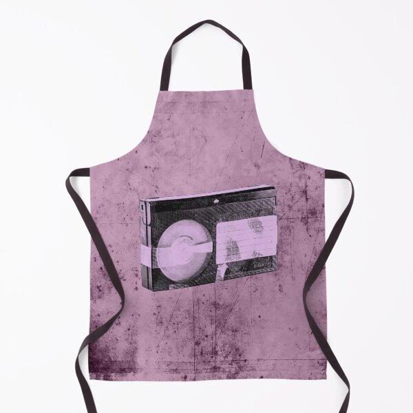 Item preview, Pink Weathered VHS Cassette Faded Label Vintage Media designed and sold by Ghoul Enterprises.