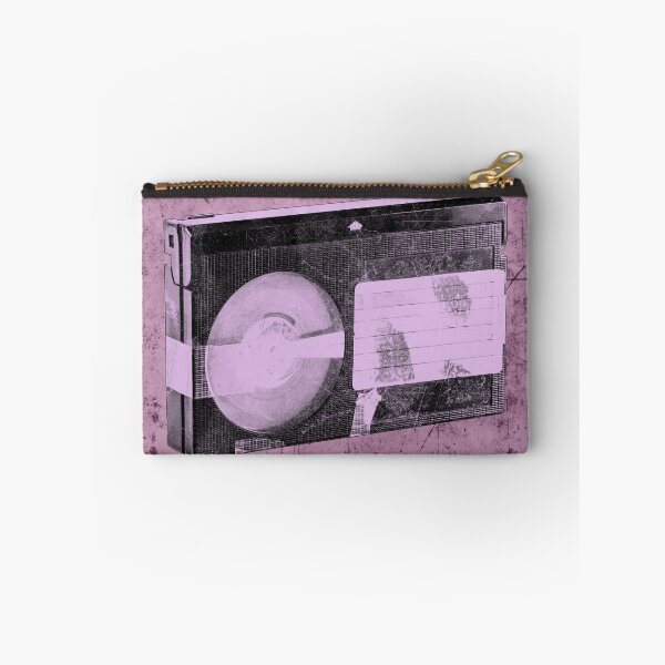 Item preview, Pink Weathered VHS Cassette Faded Label Vintage Media designed and sold by Ghoul Enterprises.