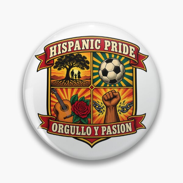 Item preview, Escudo del Orgullo Hispano: Orgullo y Pasión designed and sold by Dresut.
